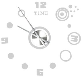 3D Nalepovacie hodiny DIY Clock Circle q70I, 80cm