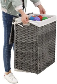 Ručne tkaný kôš na bielizeň 90 l LCB51WT