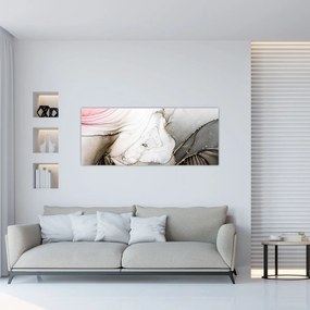 Obraz - Mramorový atrament (120x50 cm)
