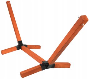 TRENDIE Stojan na hojdaciu sieť s nosnosťou 350 kg - impregnovaný