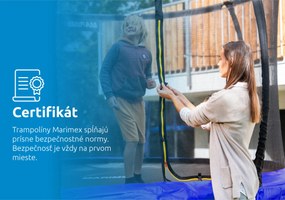 Marimex | Trampolína Marimex Standard 457 cm + vnútorná ochranná sieť + rebrík ZADARMO | 19000084