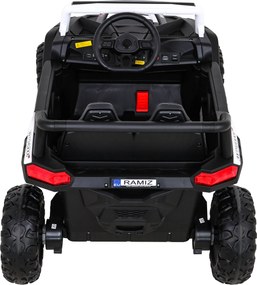 Ramiz Buggy UTV 2000M Racing Battery Car Biela + MP3 Sounds Svetlá + diaľkové ovládanie + pomalý štart