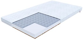 Detský matrac COMFORT 200x90x9 cm - kokos / pohánka