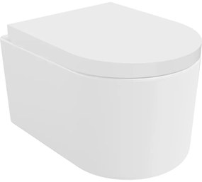 Mexen Sofia WC misa Rimless s pomaly padajúcim sedátkom tvrdá, duroplast, biela - 30540200