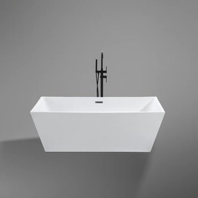 CUBE voľne stojaca vaňa, biela, 170x75x58 cm