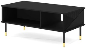 Konferenčný stolík Wenty (čierna + zlatá). Vlastná spoľahlivá doprava až k Vám domov. 1125164
