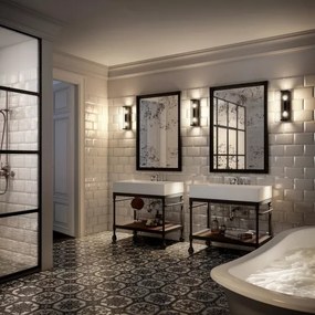 Lucide 27885/02/30 - Vonkajšie nástenné svietidlo CLAIRE 2xE27/15W/230V IP54