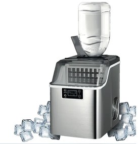 Guzzanti GZ124A - Výrobník ľadu 150 W / 230 V, nerezové prevedenie