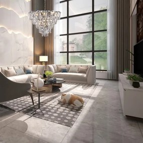 Krištáľový luster na reťazi CHELSEA 6xE14/40W/230V