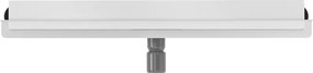 Mexen Flat Wall, sprchový žľab na stenu 2v1, 60 cm, biela, 1230060