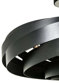 Zuma Line 1131 - Luster na tyči VENTO 4xE27/40W/230V čierna