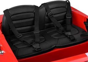 JOKOMISIADA Detské autíčko na batériu SHELBY GT 350 Classic pre dvoch PA0336 červené