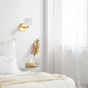 Toolight Toolight, nástenné svietidlo 1xG9 APP1161-1W, zlatá lesklá, OSW-14015