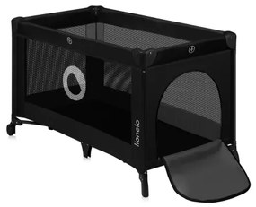 Lionelo - Cestovná postieľka STEFI Black Carbon