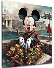 Obraz na plátne - Mickey Mouse v Luxuse