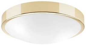 Stropné svietidlo JONAS 2xE27/60W/230V pr. 36 cm zlatá