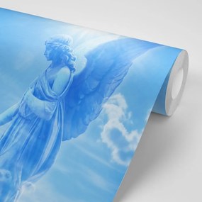 Samolepiaca tapeta nádherný anjel na nebi - 225x150