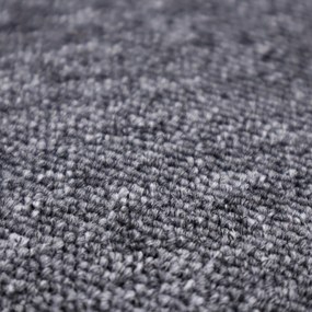 Betap, Metrážny koberec Vienna 78, na mieru, šíře 4m, šedá, ab (mriežka), chodba / predsieň