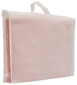 Detská luxusná froté osuška s kapucňou New Baby Comfortably 80x80 pink