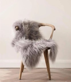 Ovčia kožušina sivá