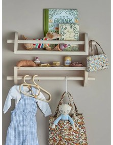 Detský vešiak z masívu paulownie v prírodnej farbe Mingus – Bloomingville Mini