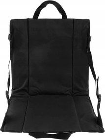 Turistická skladacia stolička VENTO 38 cm, čierna