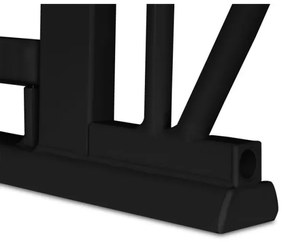 Lionelo - Bezpečnostná zábrana TRUUS SLIM čierna/hnedá