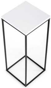 Stojan na kvety BASICLOFT 60x24 čierna/biela