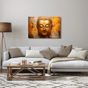 Obraz - Budha, olejomaľba (90x60 cm)