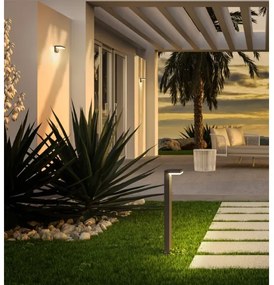 Redo 90535 - LED Solárne svietidlo so senzorom TAIYO LED/2W/3,7V 3000K IP54 antr