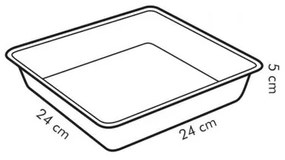 Tescoma Plech na pečenie DELÍCIA, 24 x 24 cm