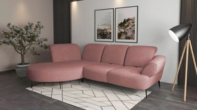 XXXLutz ROHOVÁ SEDAČKA, textil, staroružová Sit & More - Sedačky - 000144013214