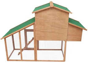 Kurník Avenberg COOPER 172 x 66 x 120 cm (hnedý)