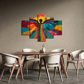 Obraz - Maľovaný anjel (150x105 cm)
