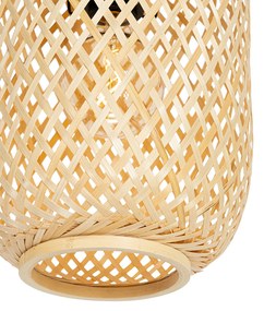 Inteligentná stojaca lampa bambusová vrátane WiFi ST64 - Yvonne