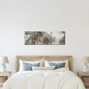 Obraz - Onyx (s hodinami) (90x30 cm)