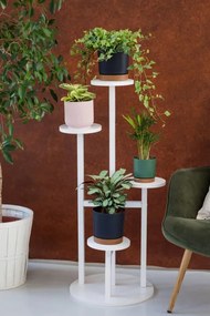 Stojan na kvety FINO biely