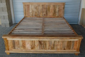 furniture-nabytek.cz - Posteľ 160x200 masív z dreva mango
