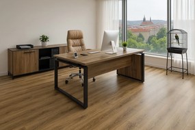 Beauflor, PVC podlaha - lino Toptex Lime Oak 169M, na mieru, šíře 4m,5m, hnedá, filc, chodba / predsieň