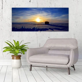 Obraz - polárna krajina (120x50 cm)