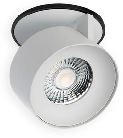 LED2 21507331DT KLIP zápustné bodové svietidlo nastaviteľné LED D77mm 11W/770lm 3000K TRIAC čierna, biela