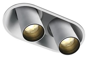 Zambelis Z11207-W - LED Podhľadové bodové svietidlo 2xLED/7W/230V CRI90 biela