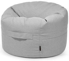 Svetlosivý detský sedací vak Roll 80 – SLOWDOWN