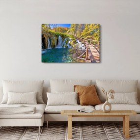 Obraz - Vstup na vodopády (90x60 cm)