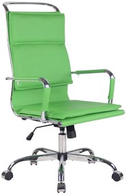 Kancelárska stolička Bedford ~ koženka - Zelená