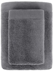 Bavlnený froté uterák MISTY 70x140 cm tmavošedý