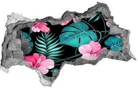 Nálepka fototapeta 3D na stenu Tropické kvety nd-b-93163910