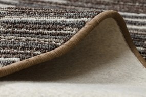 Okrúhly koberec LIBRA hnedý 962