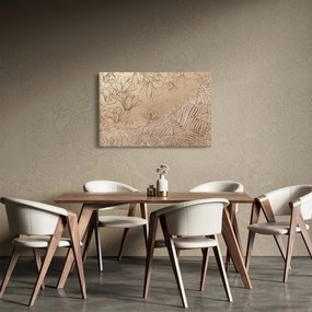 Obraz - Kreslené kvety (90x60 cm)