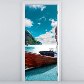 Fototapeta na dvere - Raj na zemi (95x205cm)